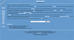 Desktop Screenshot of donovansvgap.com