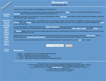 Tablet Screenshot of donovansvgap.com